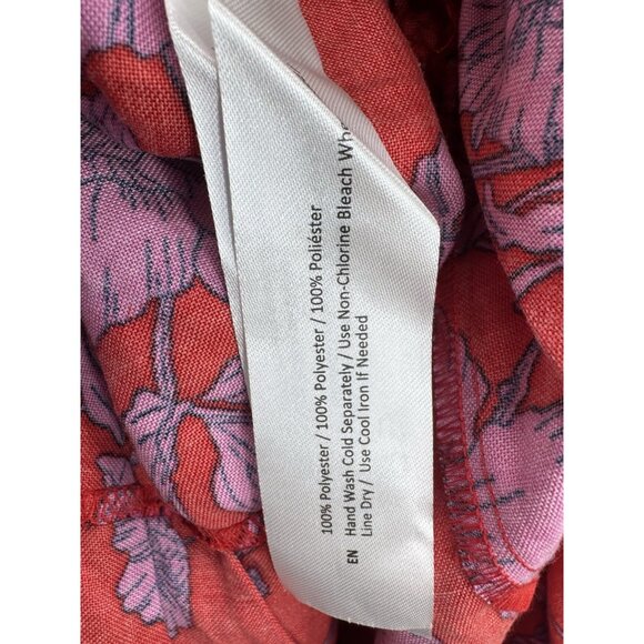 Band of The Free Women's Red Floral Dress Size Medium NWT - Picture 11 of 14